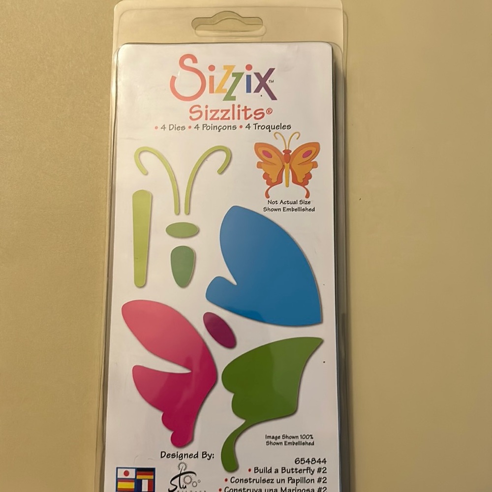 Build a butterfly Sizzix